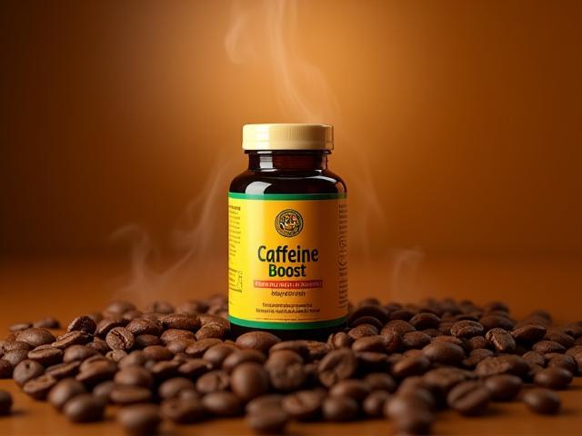 Suplemen tenaga Caffeine Boost untuk lonjakan tenaga cepat